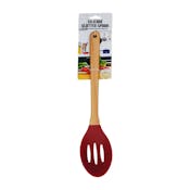Silicone Slotted Spoons - Red