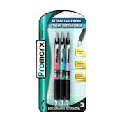 Black Grippy Pens - 3 Pack