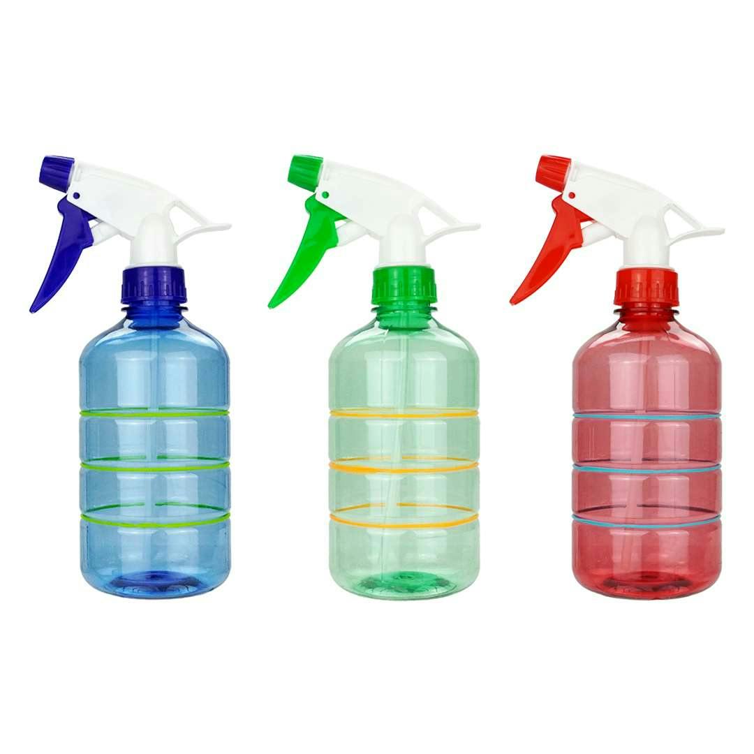 Plastic Spray Bottles - Assorted, 14.5 oz