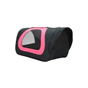 Pet Carrier - Small, Black/Pink