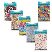 Stretchable Jumbo Book Covers - 6 Assorted Patterns