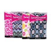 Stretchable Standard Book Covers - 4 Assorted Designs