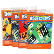 Stretchable Standard Book Covers - 4 Assorted Patterns