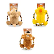 Pet Plush Toys with Squeakers - Assorted Styles