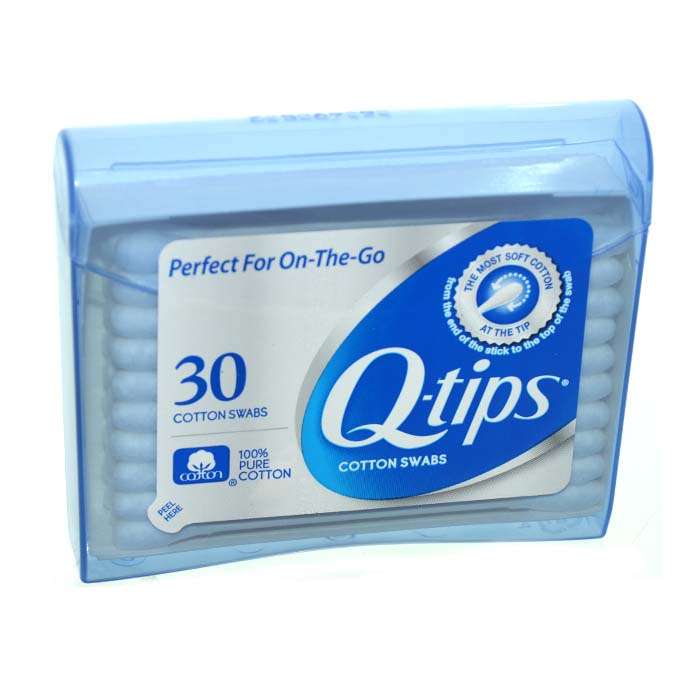 Q-tips Cotton Swabs - 30 Count