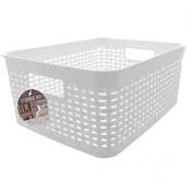 Storage Bins - White, 10" x 7.5" x 4"
