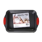 Metal Baking Pans - Silicone Handles, 14" x 9" image number null