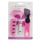 Pedicure Kits - Pink, 5 Piece image number null