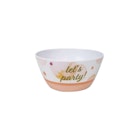 Melamine Bowls - "Let's Party", 5.87" image number null