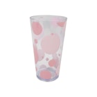 Plastic Tumblers - Pink Bubbles, 20 oz image number null