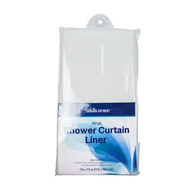 Shower Liners - White, 70"