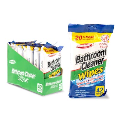 PowerHouse Bathroom Cleaner Wipes
