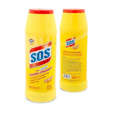 S.O.S Powder Cleaner with Bleach - 21oz