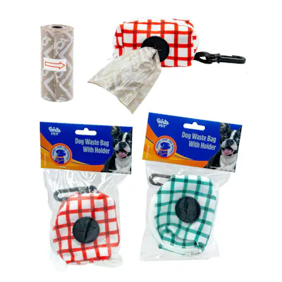 Dog Waste Bag Sets - Assorted