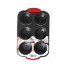 6-Muffin Pans - Silicone Handles, 11.6" image number null