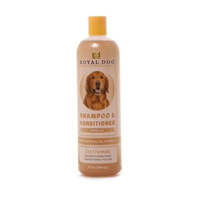 Dog Shampoo &amp; Conditioner - Vanilla, 17oz