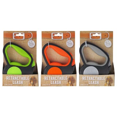Retractable Dog Leashes - 8.5ft, Assorted Colors