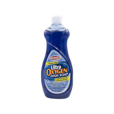 Power House Blue Oxygen Dish Soap - 25 oz, Ocean Mist