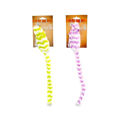 Cat Plush Toy Mice - Assorted Colors, 15.7"