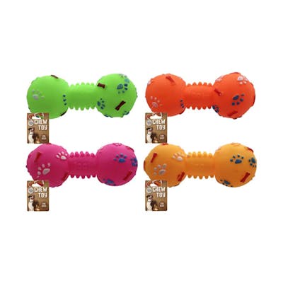 Squeaky Bone Chew Toys - Assorted Colors