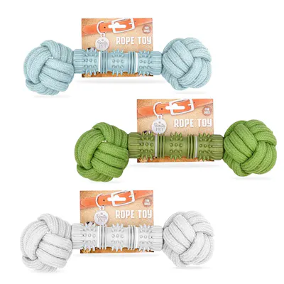 Pet Rope Toys - Assorted Colors, 11"