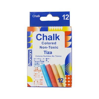 Chalk Packs - Assorted, 12 Count