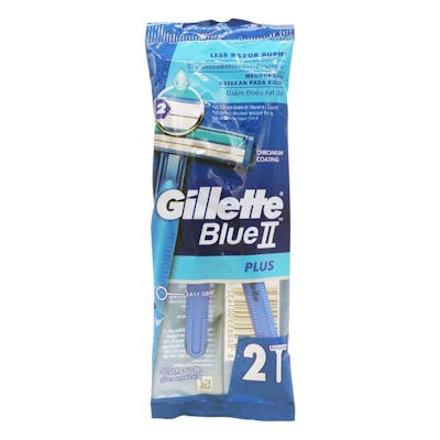 Gillette Blue ll Plus Razor - 2 Count