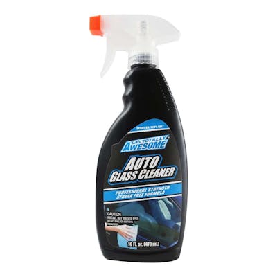 Awesome Auto Glass &amp; Chrome Cleaner,16oz.