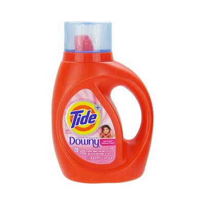 Tide Liquid Detergent with Downy, 34oz.