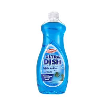 Power House Ultra Dish Soap, Ocean Fresh, 22oz.