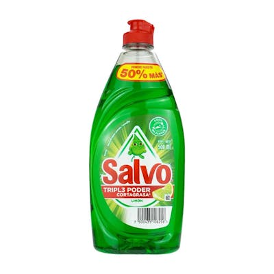 Salvo Liquid Dish Detergent, Lime, 500ml