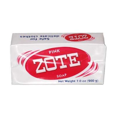 Zote Laundry Bar Soap, Pink, 7oz.