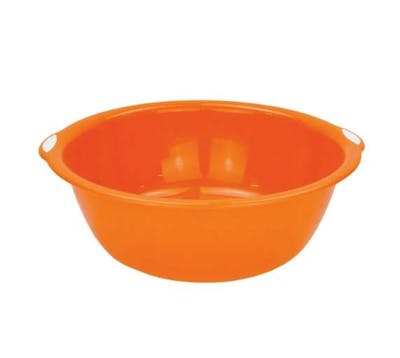 Bonita Home Plastic Basins, Orange, 10L