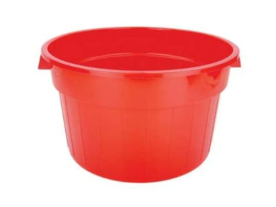 Cali-Home Plastic Tubs, Red, 33L