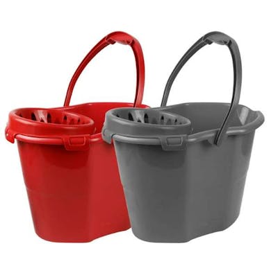 Bonita Home Plastic Mop Buckets, Assorted, 20L