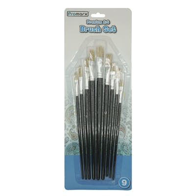 Paint By Number | Paint Brush Set (9 pcs)