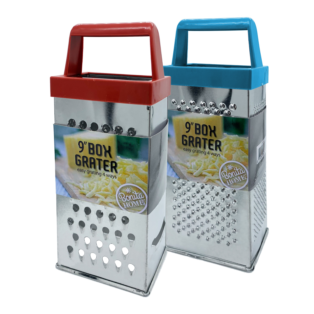 4 SIDED BOX GRATER AND 2 BOXES