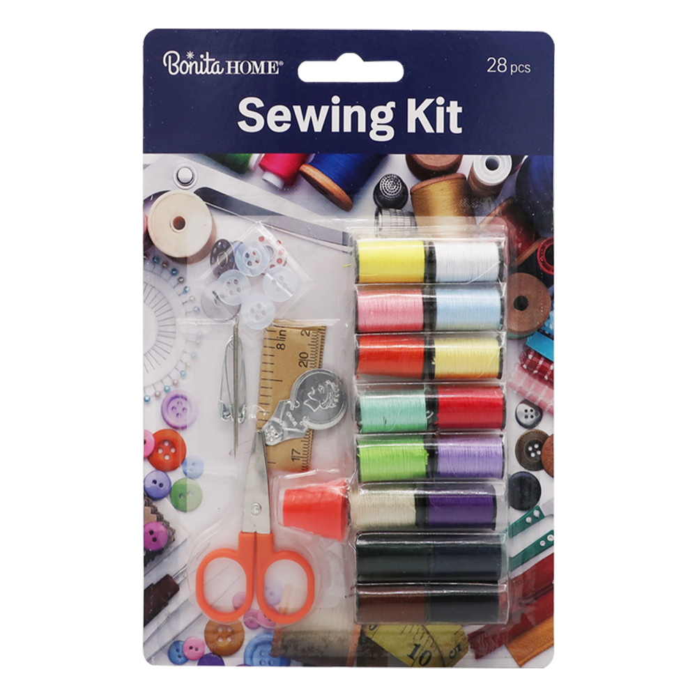 Small Sewing Kit for Adults & Kids – Easy to Use Needle and Thread Kit with  Sewing Supplies and Accessories, Basic Travel Sewing Kit Mini for Emergenc
