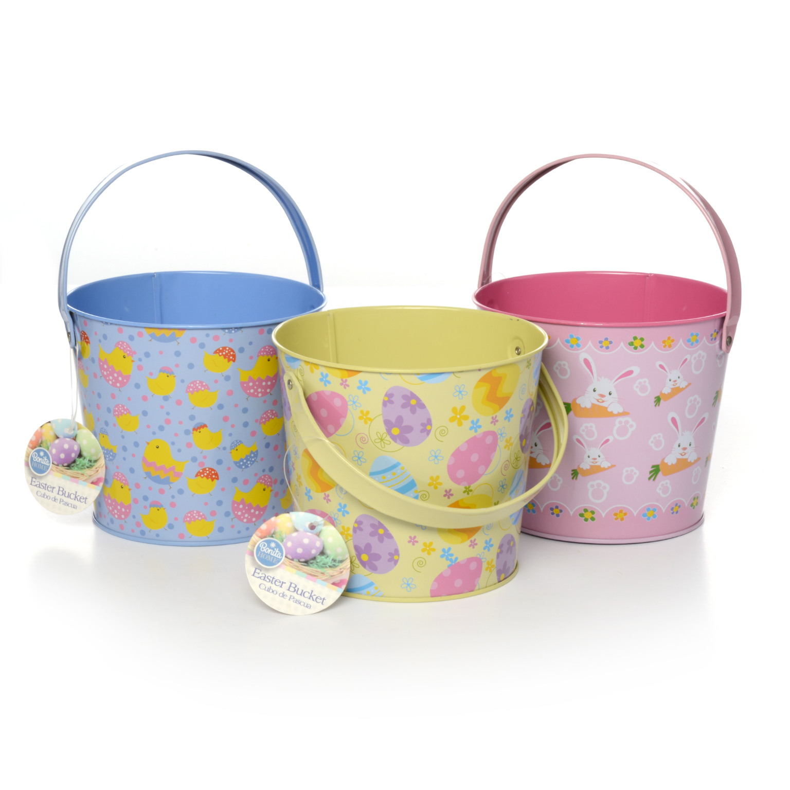 Wholesale Easter Metal Bucket DollarDays