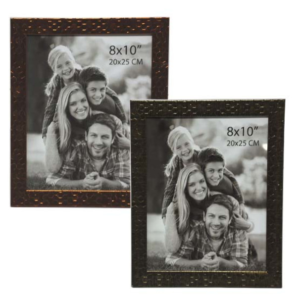Wholesale Plastic Photo Frame 8" x 10" Gold/Copper DollarDays