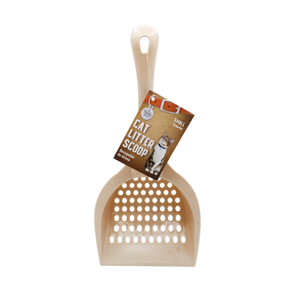 Wholesale Kitty Litter Scoops Beige, Small, 9.75"