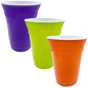 12 Wholesale Collapsible Measuring Cup Set 4pc Silicone B&c Tiecard 4  Colors Per Pack - at 