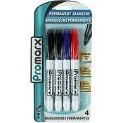 Wholesale Permanent Markers - Red, Black, Blue, 3 Pack - DollarDays