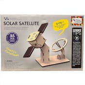 Wooden Solar Power Satellite STEM Kits - 35 Pieces