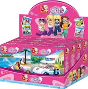 Girls Dream Vehicle Building Brick Kits - Assorted