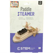 Wooden Paddle Boats STEM Construction Kits