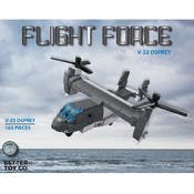 V-22 Osprey Building Brick Kits - 165 Pieces, Ages 6+