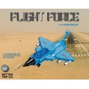 J-10 Firefly Fighter Jet Building Brick Kits - 121 Piece