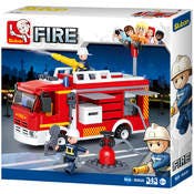 Fire Truck Block Sets - 343 Pieces