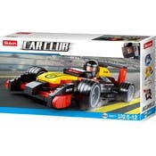F1 Race Car Building Brick Kits - 120 Pieces, Ages 6+